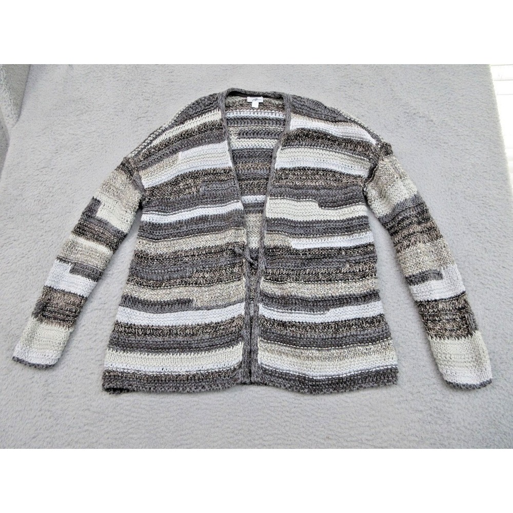 J Jill Cardigan Sweater Women S Earthtone Neutralcore Boho Cottagecore Quiet Lux